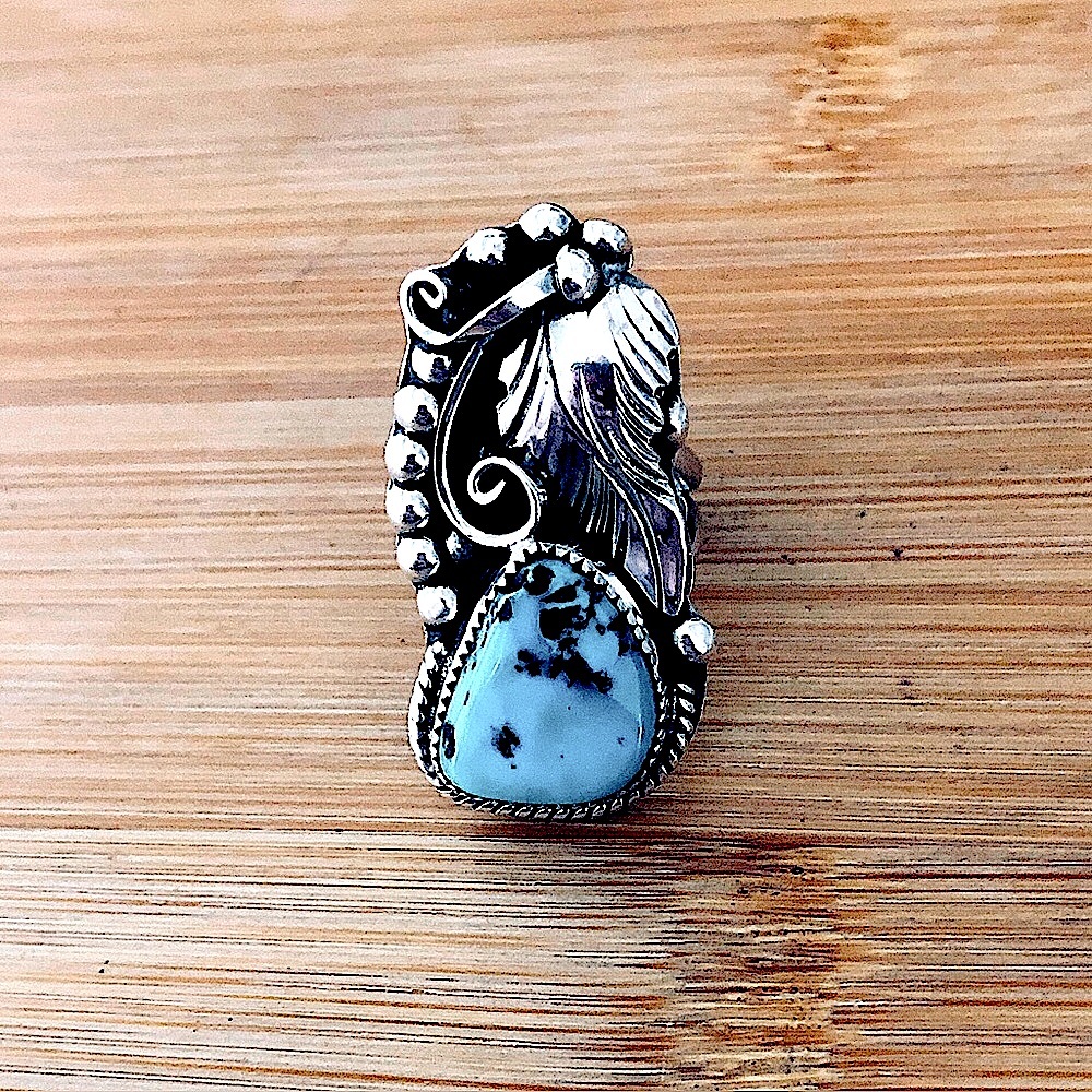 $162   Signed Vintage Navajo Estate Ring By Silver Ray  Marked S. Ray STERLING - Picture 3 of 8
